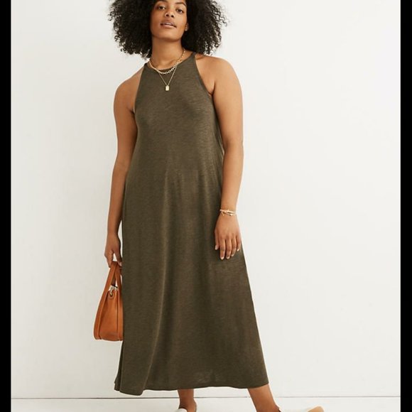 Madewell Knit Cami Midi Dress 